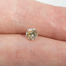 3/4 0.83 Ct Round Cut Diamond Yellow/VS2 Loose Unset NATURAL For Ring Enhanced