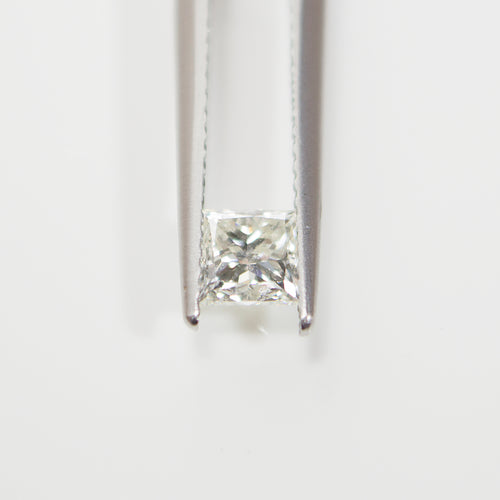 CERT 0.61 Ct Princess Cut Diamond I/ VS1 Loose 100% Natural Treated AGI