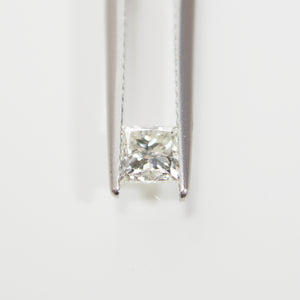 CERT 0.61 Ct Princess Cut Diamond I/ VS1 Loose 100% Natural Treated AGI