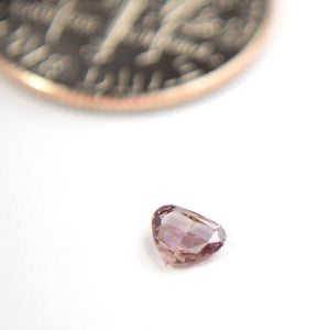 0.16 Carat Heart Pink Enhanced Loose Diamond Natural Mined