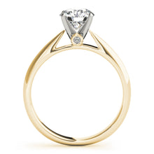 1.45 Carat Earth Mined Diamond Round Shape G SI1 Enhanced Available in White, Yellow or Rose Gold Custom Made Solitaire Ring