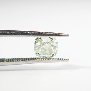 0.78 Carat Fancy Green SI1 GIA CERTIFIED Cushion Loose Natural UNTREATED Diamond