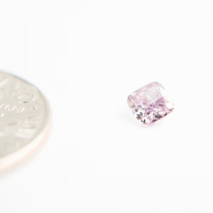 0.25 Carat Natural Fancy Pink Cushion Shape Diamond Loose Unset GIA CERTIFIED