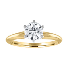 1.12 Carat SI1 F Diamond Round Shape  Enhanced Available in White, Yellow or Rose Gold 6 Prong Excellent Diamond Engagment Love Gift