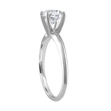 1.43 Ct Diamond Round Shape G SI1  Enhanced Available in White, Yellow or Rose Gold Engagement Ring Very Good Diamond Made to Order