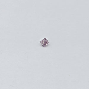 0.14 Carat Natural~Fancy Purple-Pink~Even I1 CERTIFIED Radiant Loose Diamond Earth Mined Rare UNSET