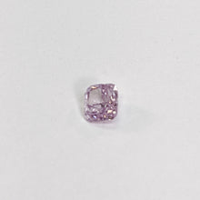 0.17 Carat Fancy Pink-Purple I2 CERTIFIED Round-Cornered Rectangular Modified Brilliant Loose Diamond Earth Mined Rare Color UNSET