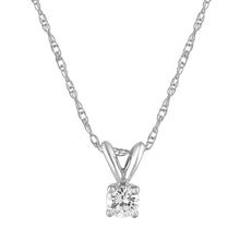 0.91 Carat Round Shape Mined Diamond Pendant w/Chain F I1 18 Inch 14K White Gold Enhanced Necklace Made to Order